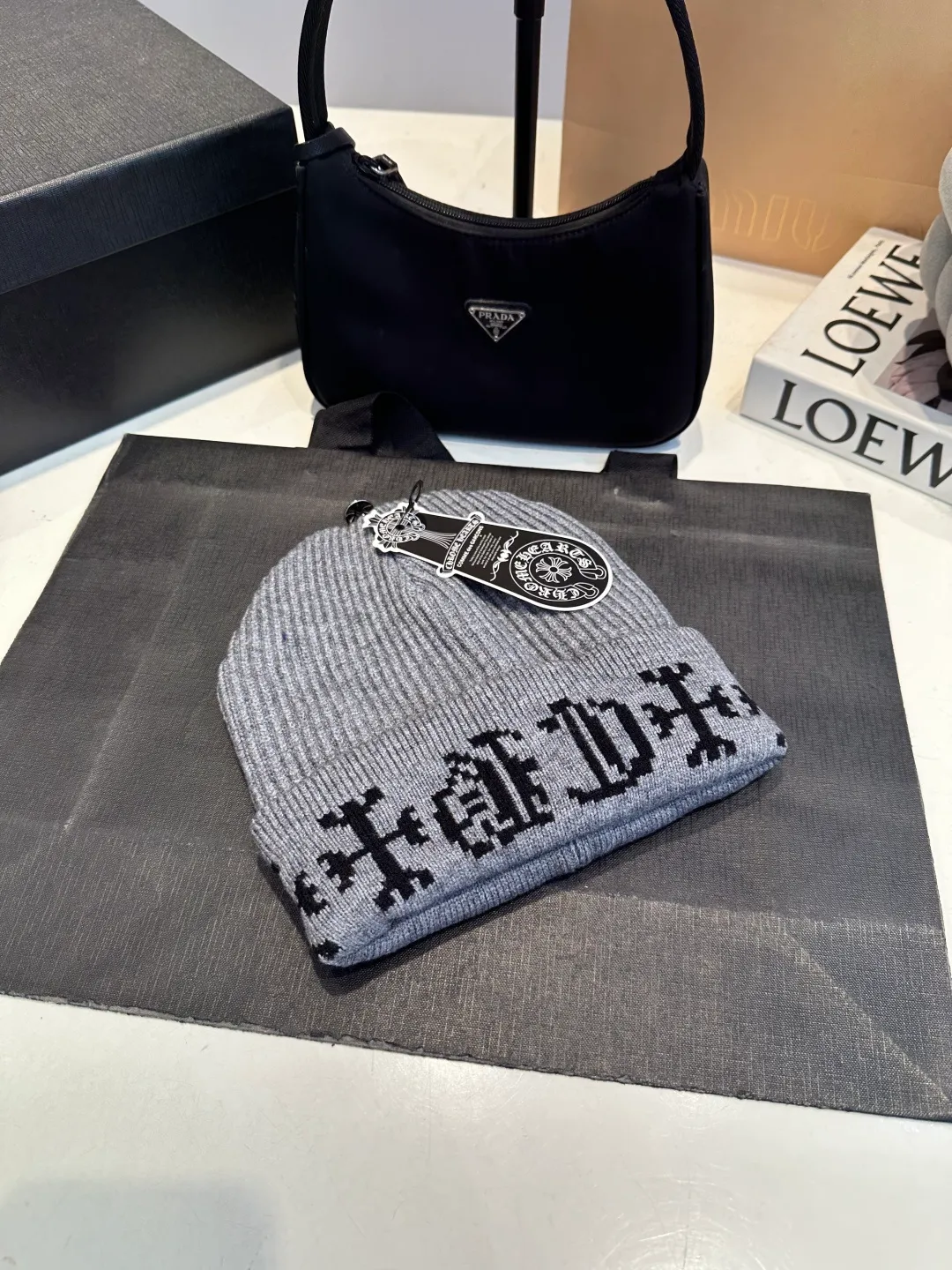 P46 Kroxin's 2025 autumn and winter new style iron-label woolen hat, super popular💖top-notch texture, great for going out on the street!